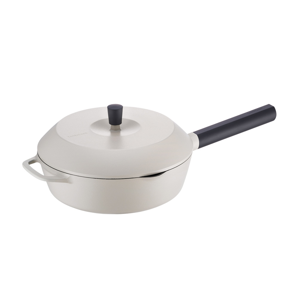 Master deep pan with a lid 24cm Non-stick induction frying pan - LMD1245, , large image number 2